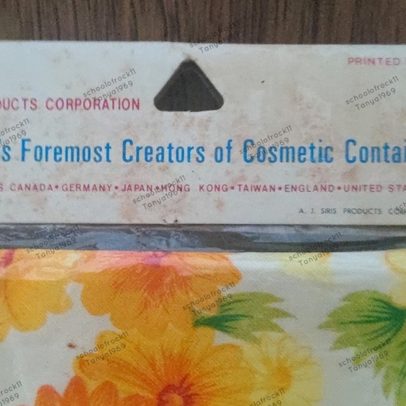 New Old Stock vintage 50s 60s cosmetic case - Picture 5 of 7